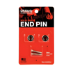 D'addario PWEP202 | Chrome Strap Button Set 3