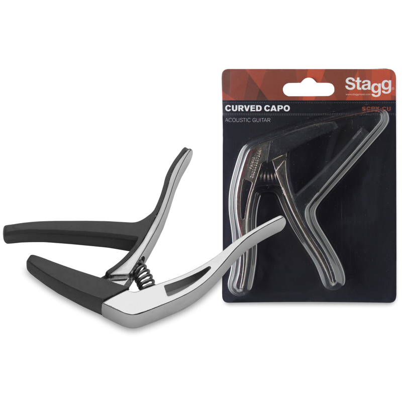 Stagg SCPX-CU CR | Trigger Capo (Chrome)
