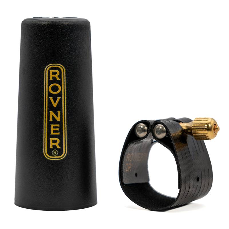Rovner 1RL | Hard Rubber Alto Sax Ligature & Cap