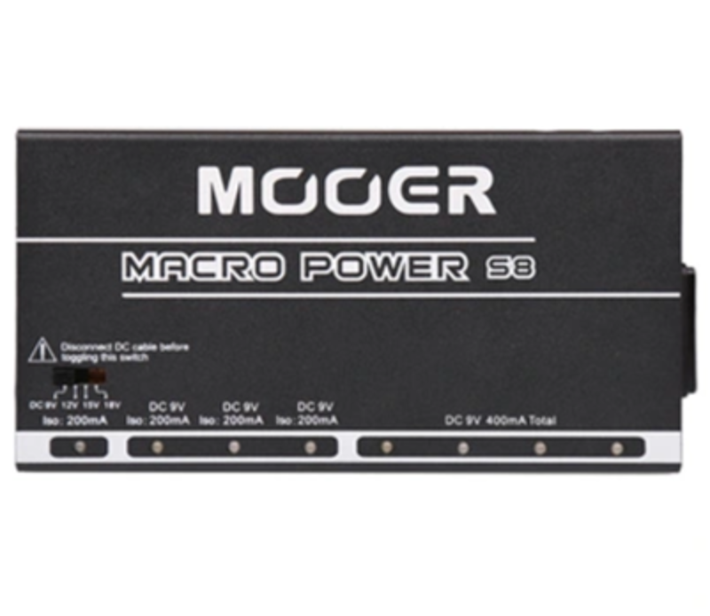 Mooer Macro Power S8 | Multi Pedal Power Supply