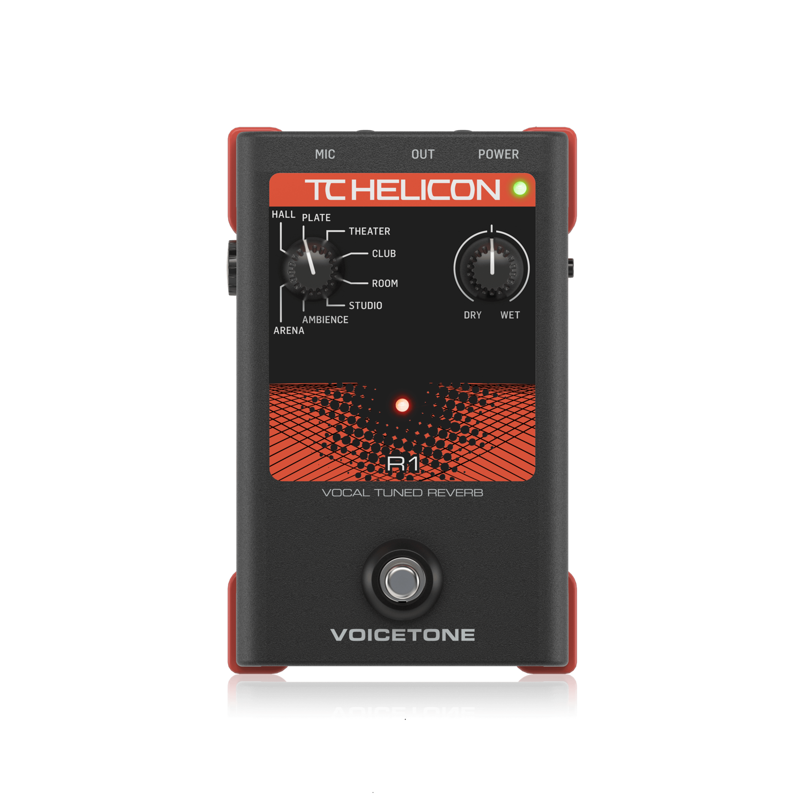 TC Helicon Voicetone R1 | Live Vocal Reverb Pedal