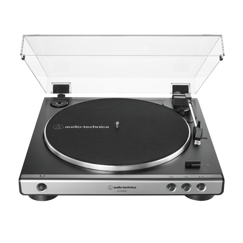 Audio-Technica AT-LP60XUSB | Fully Automatic Belt-Drive Turntable (Gun Metal)