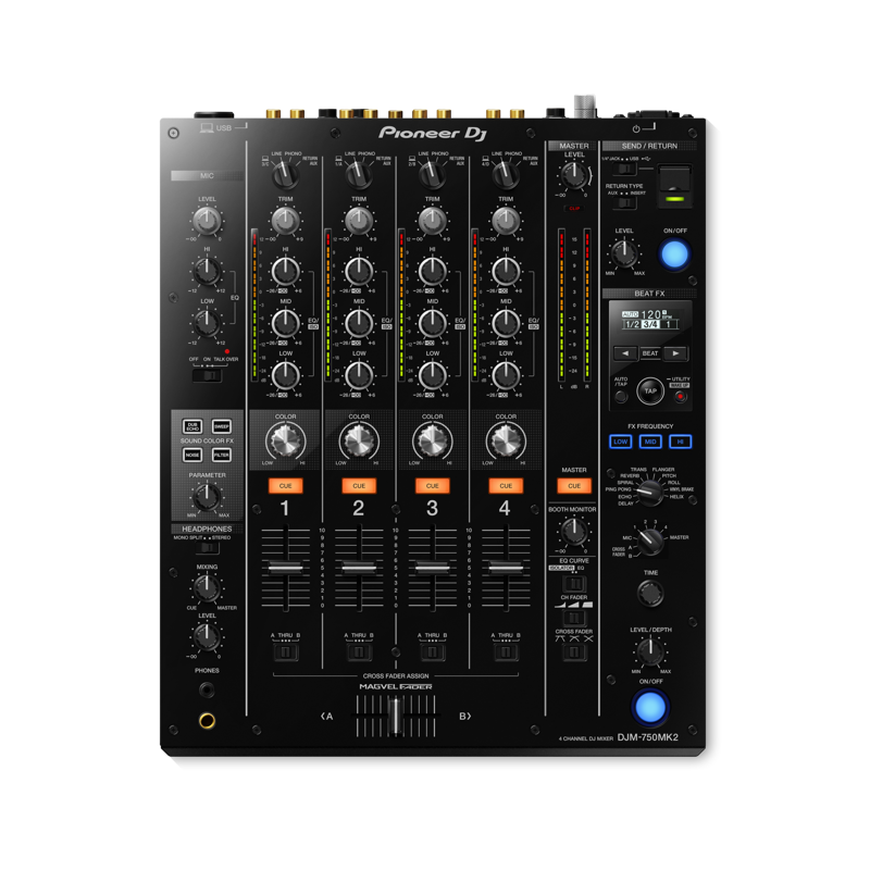 Pioneer DJM-750MK2 | 4 Channel Performance DJ Mixer