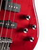Cort Action Bass Plus | 4 String Bass Guitar (Trans Red) 6