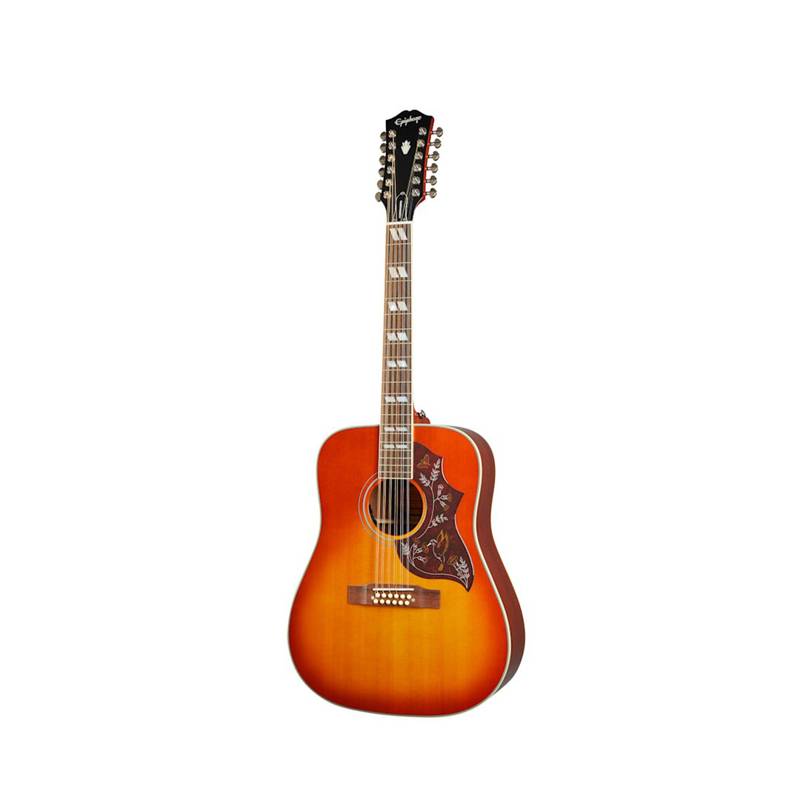 Epiphone IGMTHUM12-ACH | 12 String Hummingbird Acoustic Electric Guitar (Aged Cherry Sunburst)