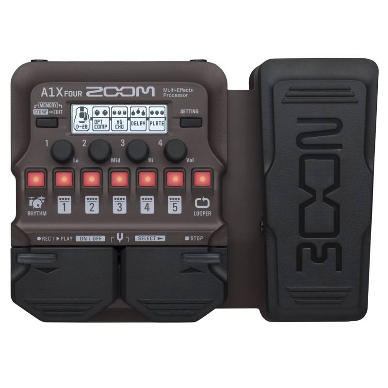 Zoom A1x Four | Acoustic Multi-Effects Pedal