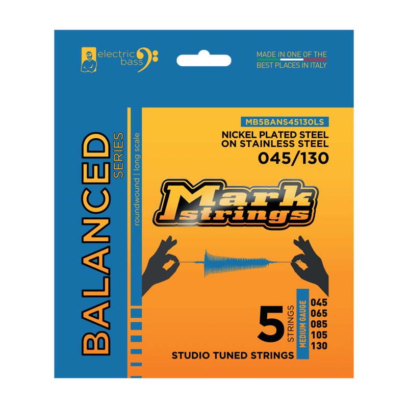 Mark Bass MB5BANS45130LS | 5 String 45-130 Bass Strings