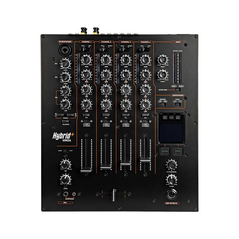 Hybrid+ HM04 | 4 Channel DJ Mixer