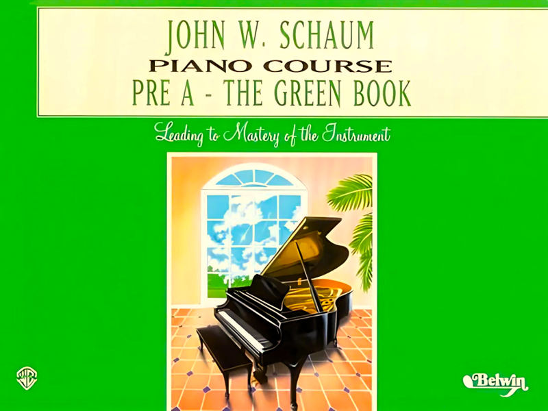 John W. Schaum Piano Course | Pre A - The Green Book