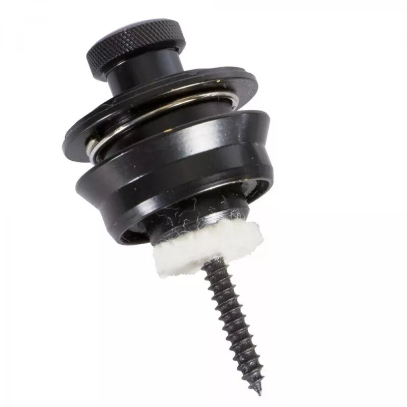 On Stage NSL7200B Hennessey | Solid Brass Strap Locks (Black)