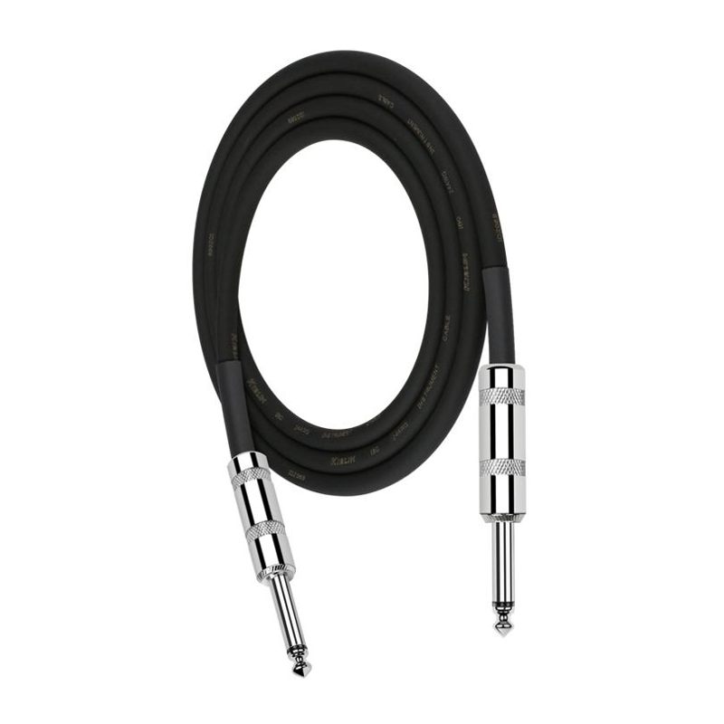 Kirlin IPCV-241-BK | 3M Jack to Jack Instrument Cable