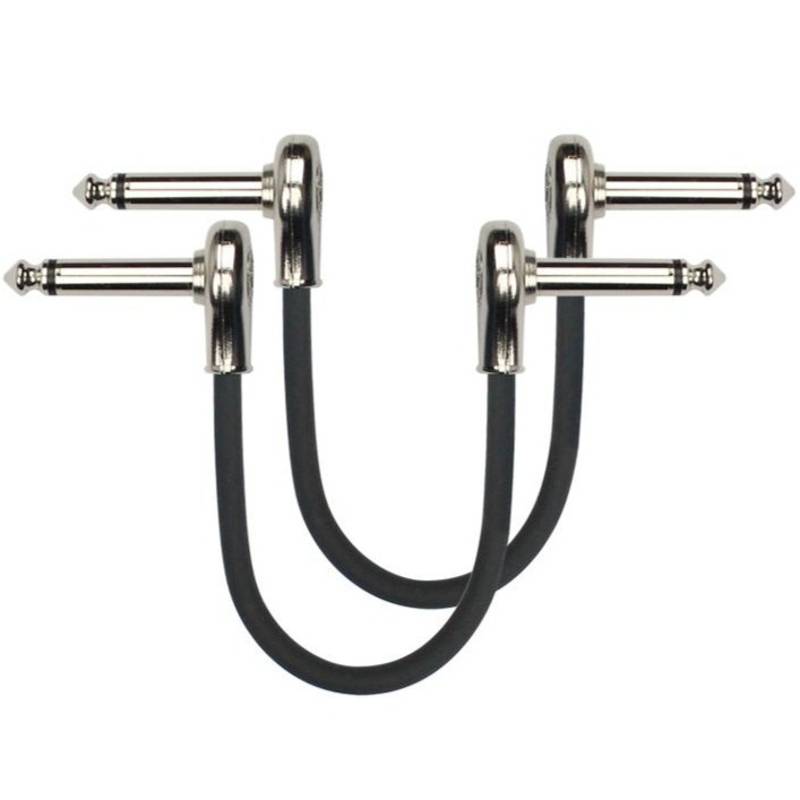 Kirlin PSK2-243/BK | 15CM Pedal Patch Cables (Black)