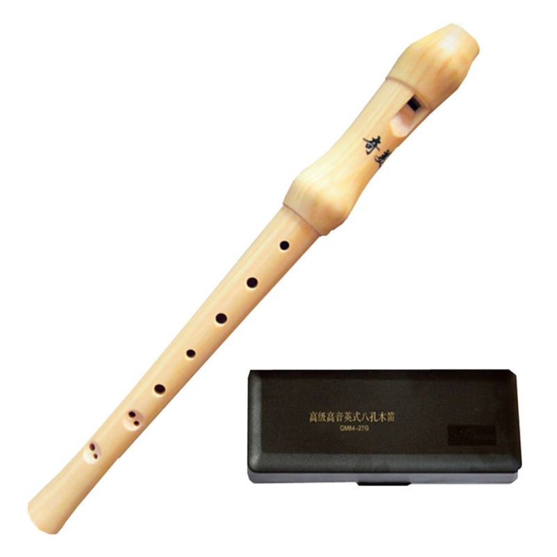 Qi Mei QM8AB | Soprano Wooden Recorder