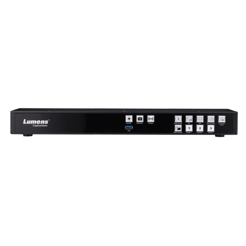 Lumens LC200 CaptureVision System | 4-Channe HD Switcher & Streamer Processor