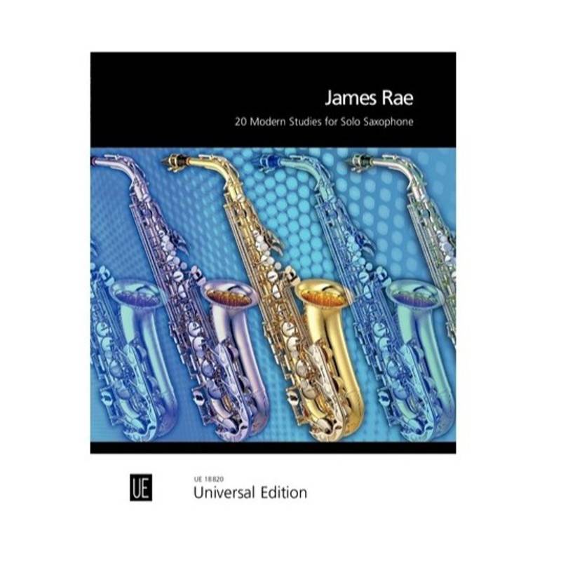 20 Modern Studies | for Saxophone (James Rae)