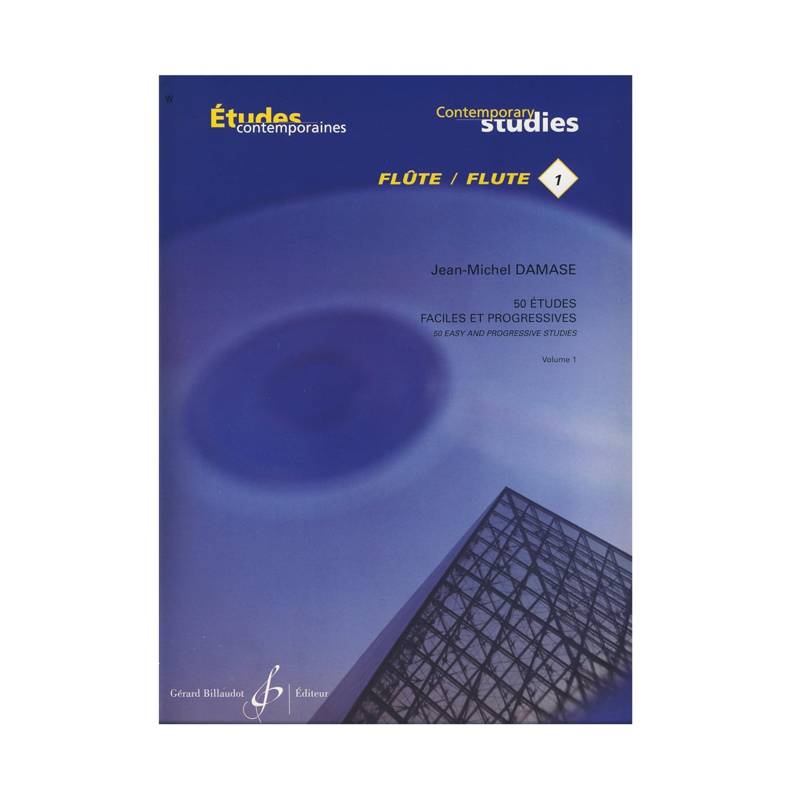 50 Easy and Progressive Studies | for Flute Volume 1 (Damase)