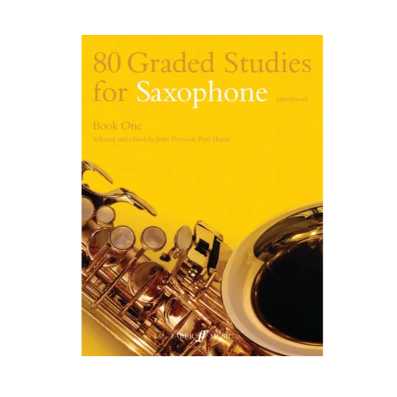 80 Graded Studies | for Saxophone Book One (Instrumental Solo)