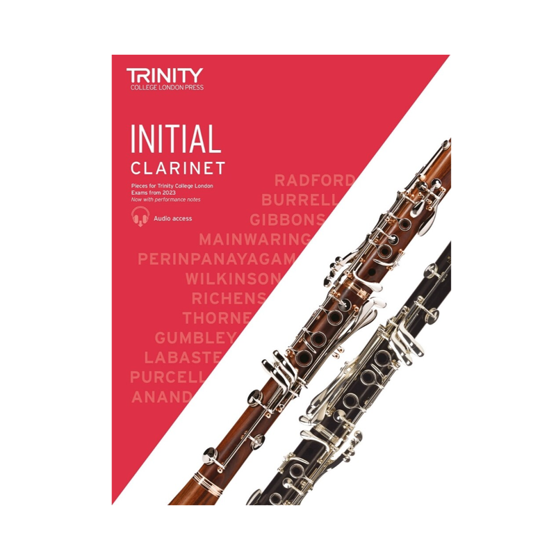 Trinity Clarinet Exam Pieces From 2023 | Initial Grade (With Audio)