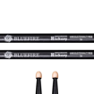 Hanflag Bluefire | 5A Hickory Blue Series Drum Sticks (Black) 2