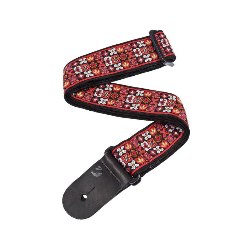 Planet Waves 50E03 | Woven Guitar Strap, Red Saugerties