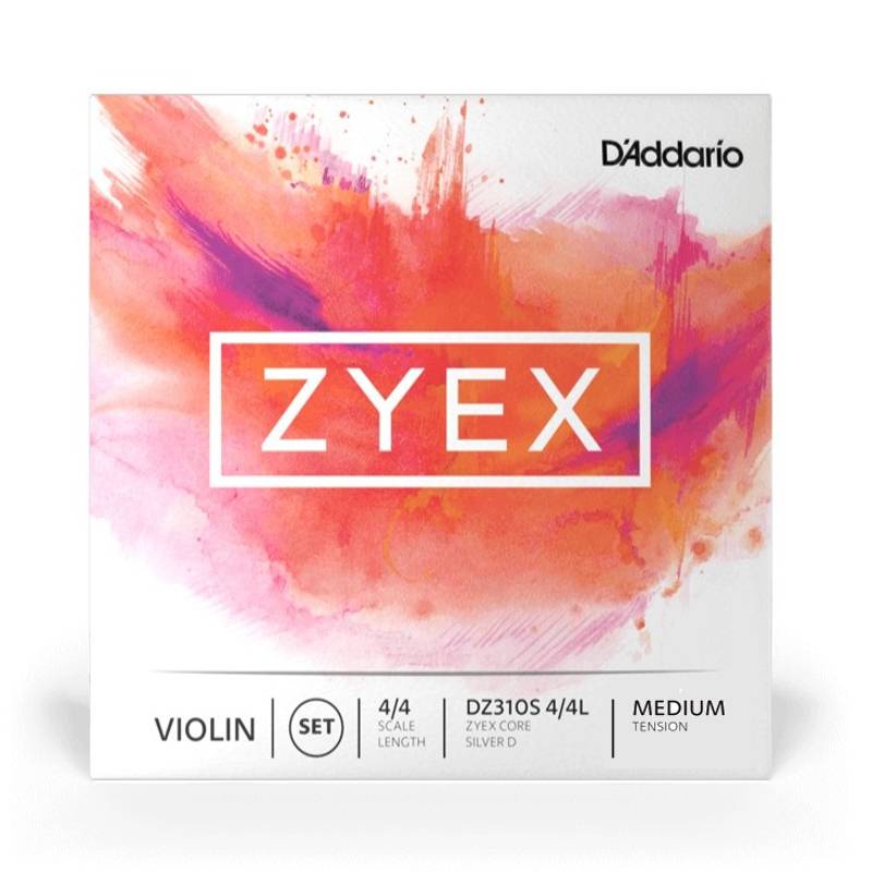 D'addario Zyex | 4/4 Violin String Set
