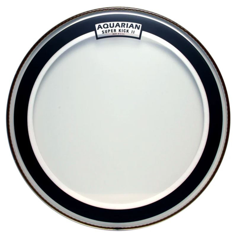 Aquarian Super Kick II | 22" Kick Drum Skin (2 Ply)