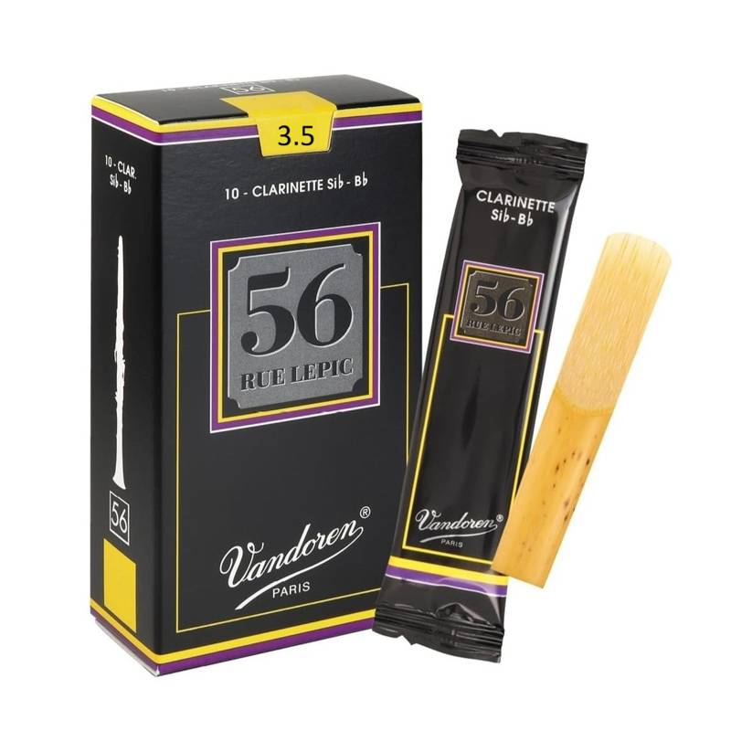 Vandoren 56 Rue Lepic B-Flat | Clarinet 3.5 (Single Reeds)