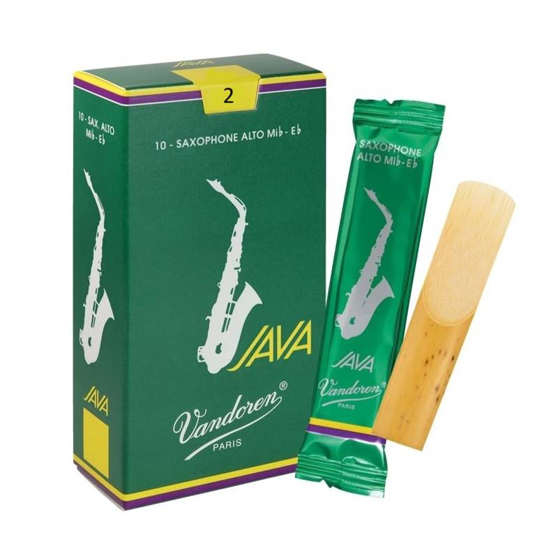 Vandoren Java Reeds | Alto Sax 2 (Single Reed)