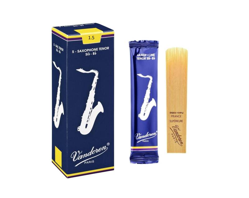 Vandoren Reeds | Tenor Sax 1.5 Single Reeds