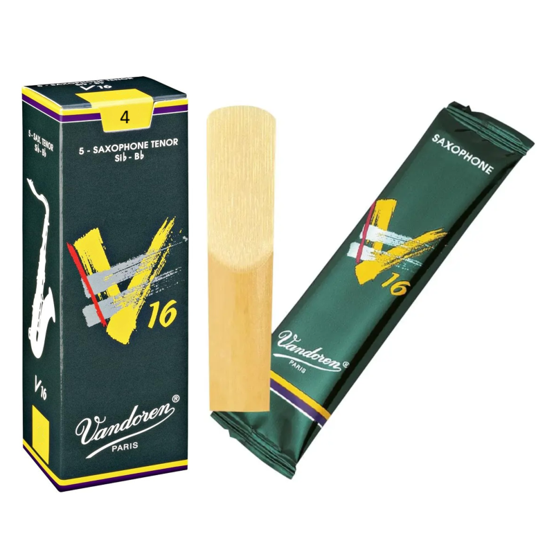 Vandoren V16 Reeds | Tenor Sax 4 (Single Reeds)