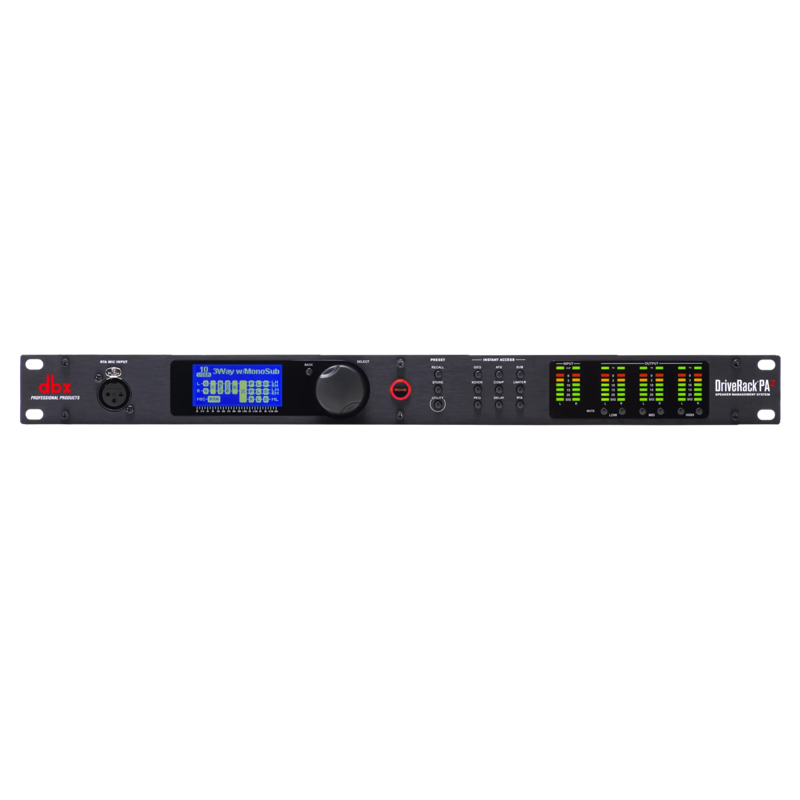 DBX DriveRack PA2 | Loudspeaker Management System