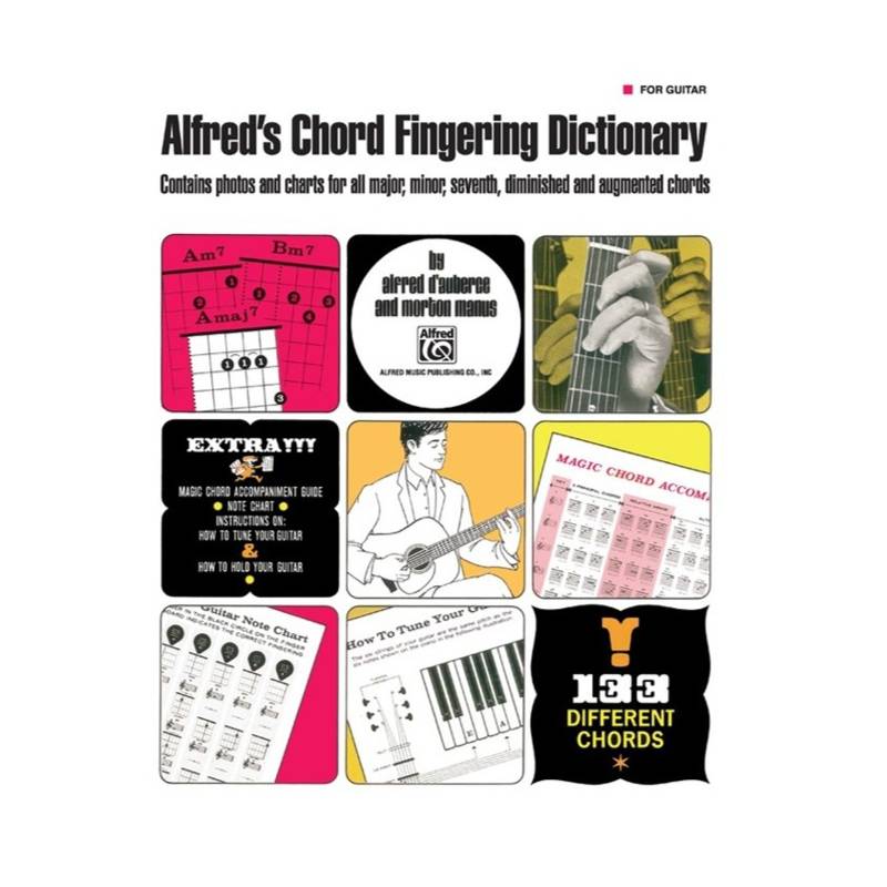 Alfred's Chord Fingering Dictionary | Chord Book