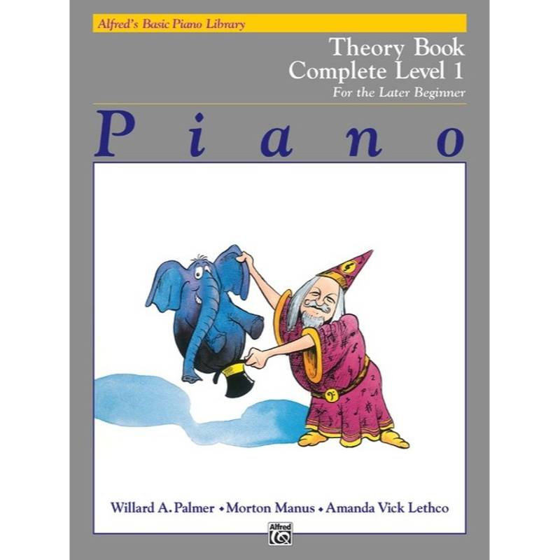 Alfred's Basic Piano Library | Theory Book Complete 1 (1A/1B)