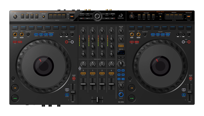 AlphaTheta DDJ-GRV6 | 4 Channel DJ Controller