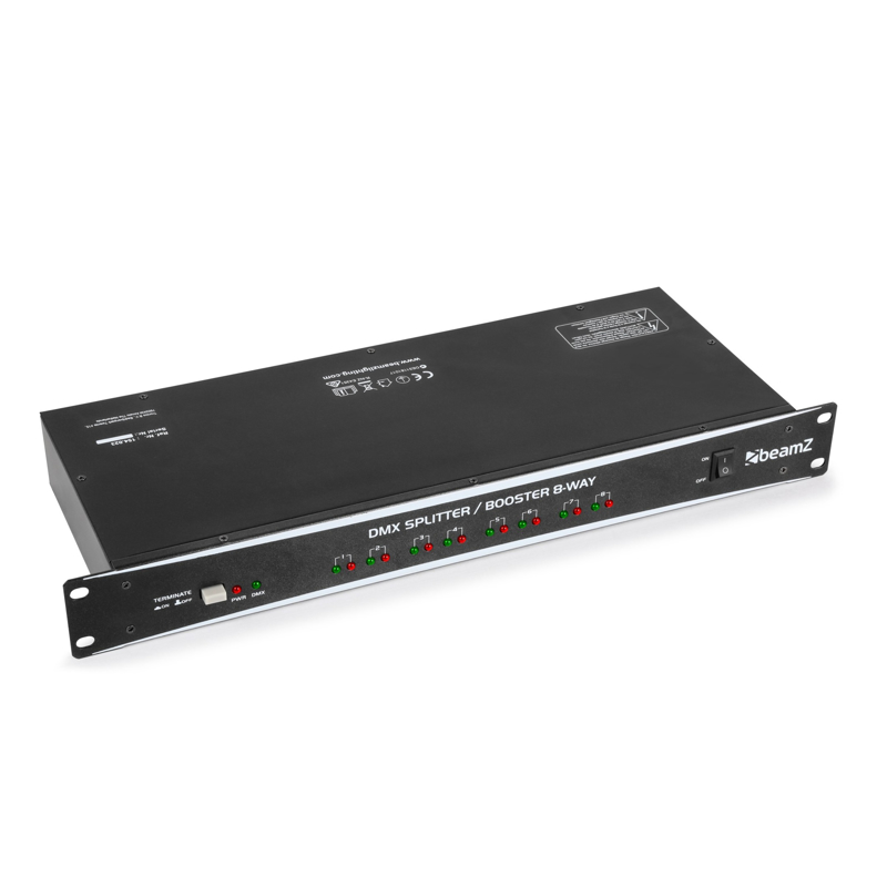Beamz DMX8 | 8 Way DMX Splitter