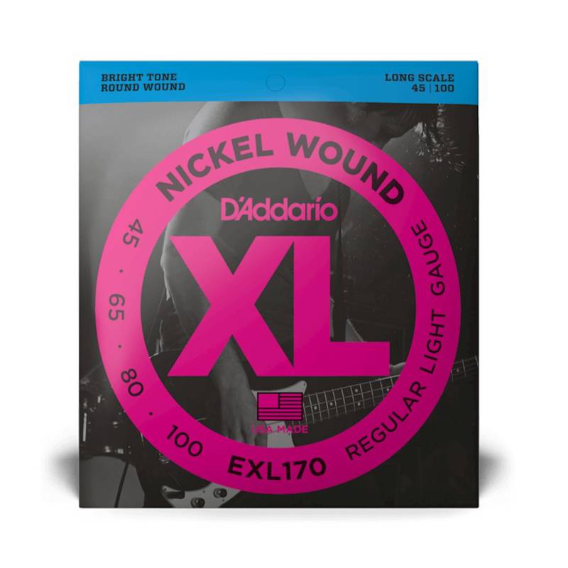 D'addario EXL170 | 45-100 Bass Guitar Strings 