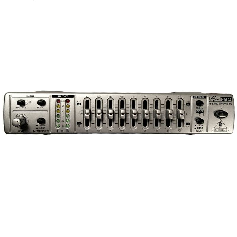 behringer FBQ800 | 2nd Hand Ultra Compact 9 Band EQ