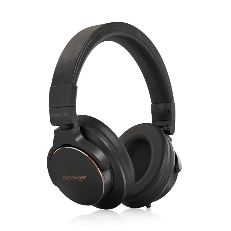 Behringer BH470-BK | Closed Back Studio Headphones (Black)