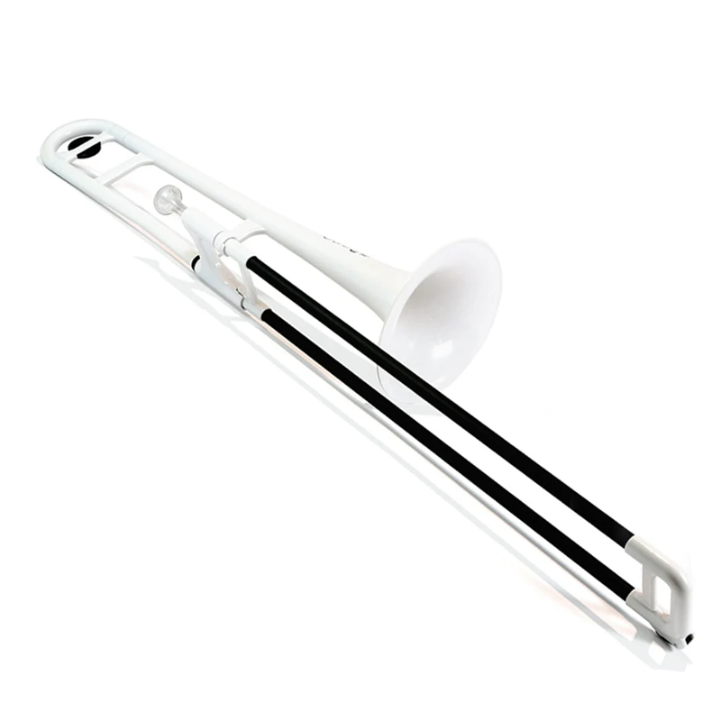pBone Music | Plastic Trombone (White)