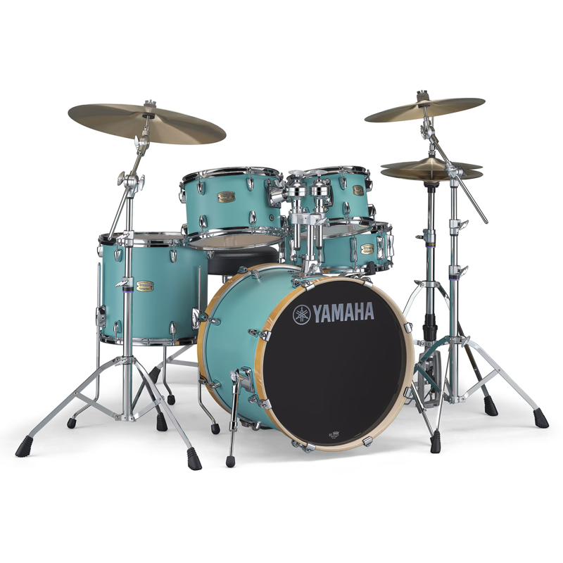 Yamaha Stage Custom Birch | 5 Piece Drum Kit (Surg Green)