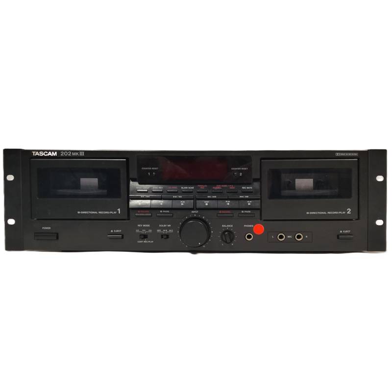 Tascam 202MKII | Double Cassette Deck