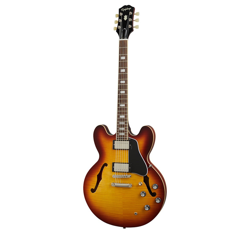 Epiphone EIES335F-RTB | Semi Hollow Electric Guitar (Raspberry Tea Burst)