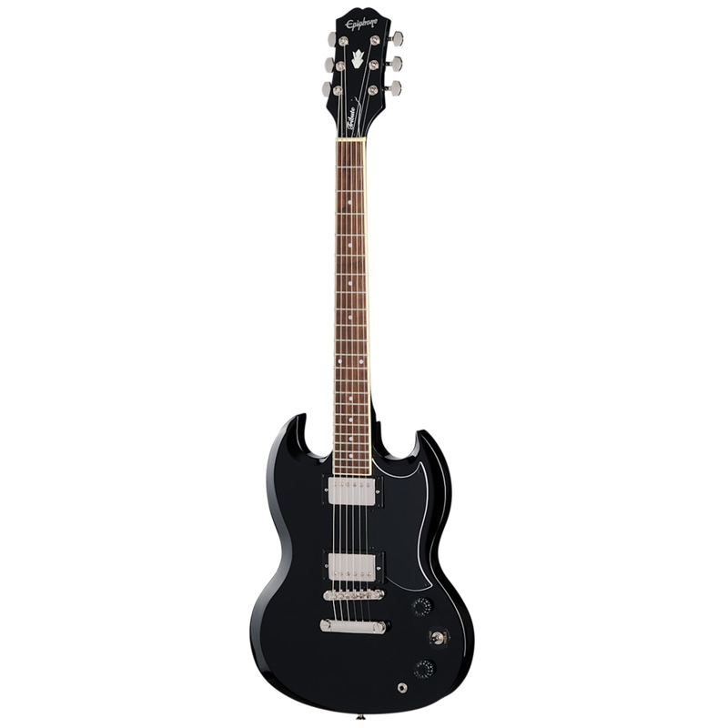 Epiphone E1SGT-EB SG Tribute | Electric Guitar (Ebony)