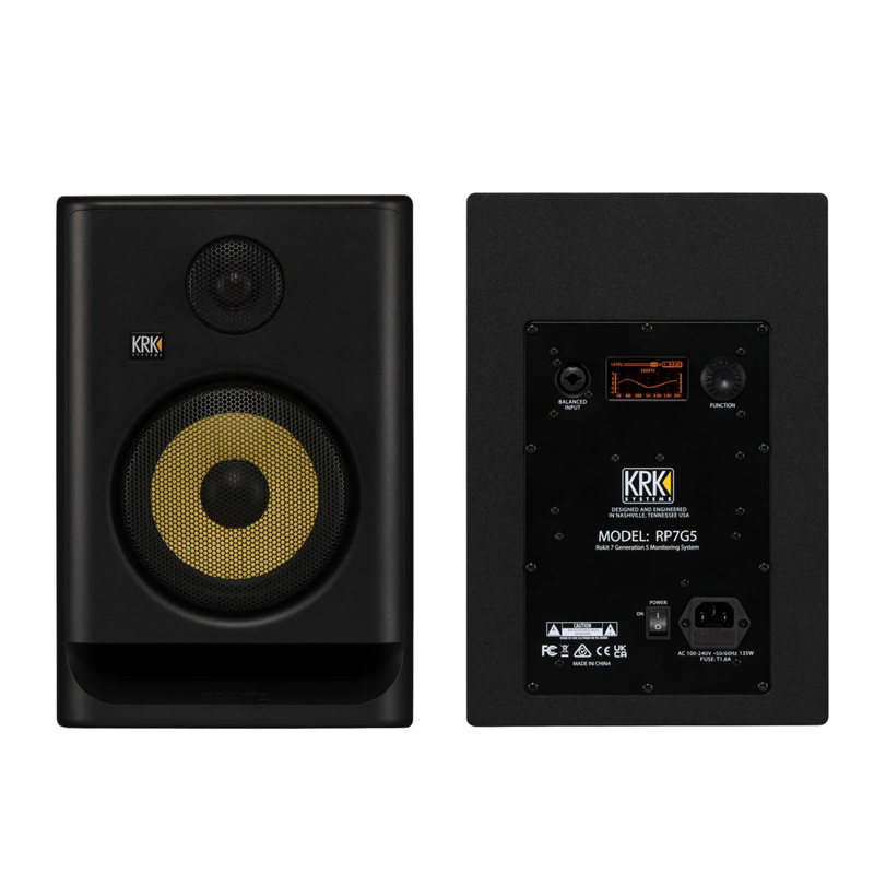 KRK RP7G5 | 7" Rokit Gen 5 Active Studio Monitors (Pair)