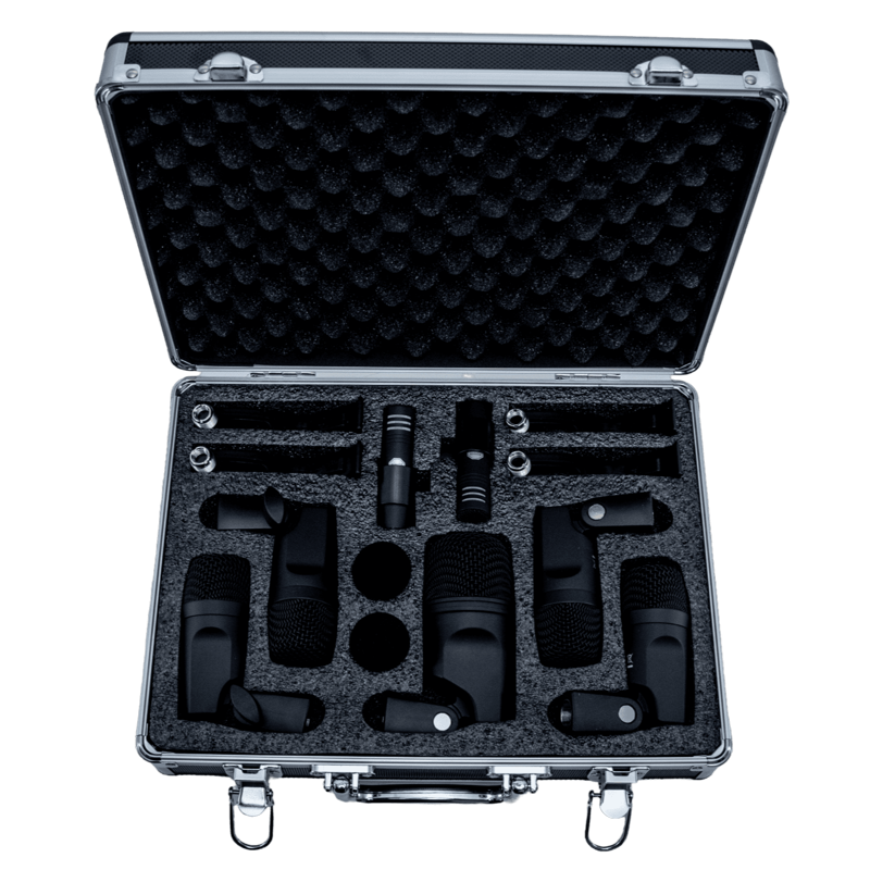 Power Works PDMK-7 | 7 Piece Drum Mic Set