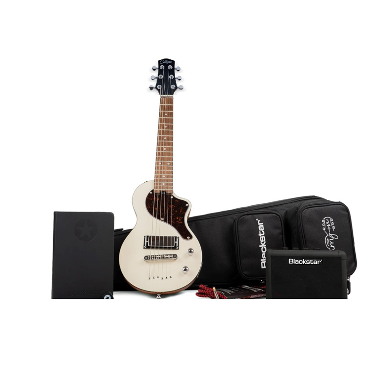 Carry On DLX-VW | Mini Guitar Deluxe Pack (Vintage White)