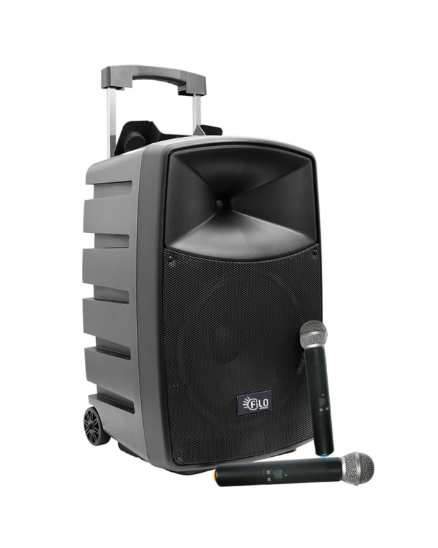 Filo FDA15A | Portable Speaker System  With Cordless Microphones