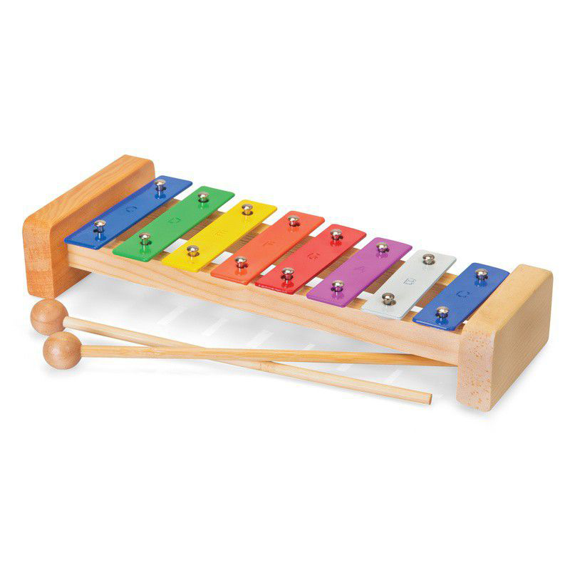 BK Percussion PERFLT3008 | Kidz 8 Note Glockenspiel with Mallets