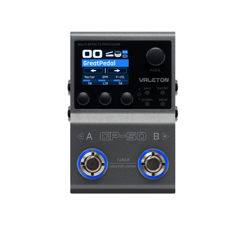 Valeton GP50 | Guitar multi effects pedal ( Snap tone & IR Loader)