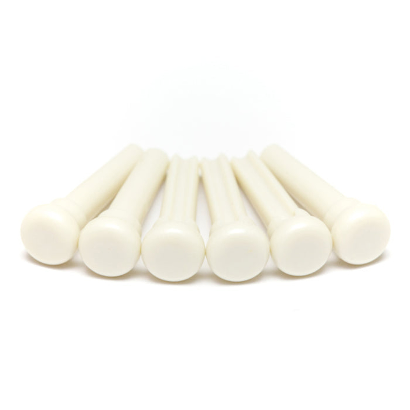 Graphtech PP-4000-00 | Tusq Bridge Pin Set (White)